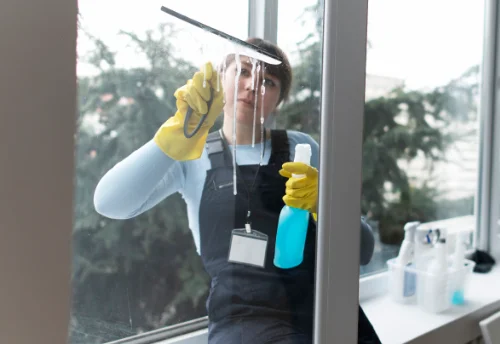 Nettoyage de vitres intérieures et extérieures à Saint-Laurent-de-Veyrès